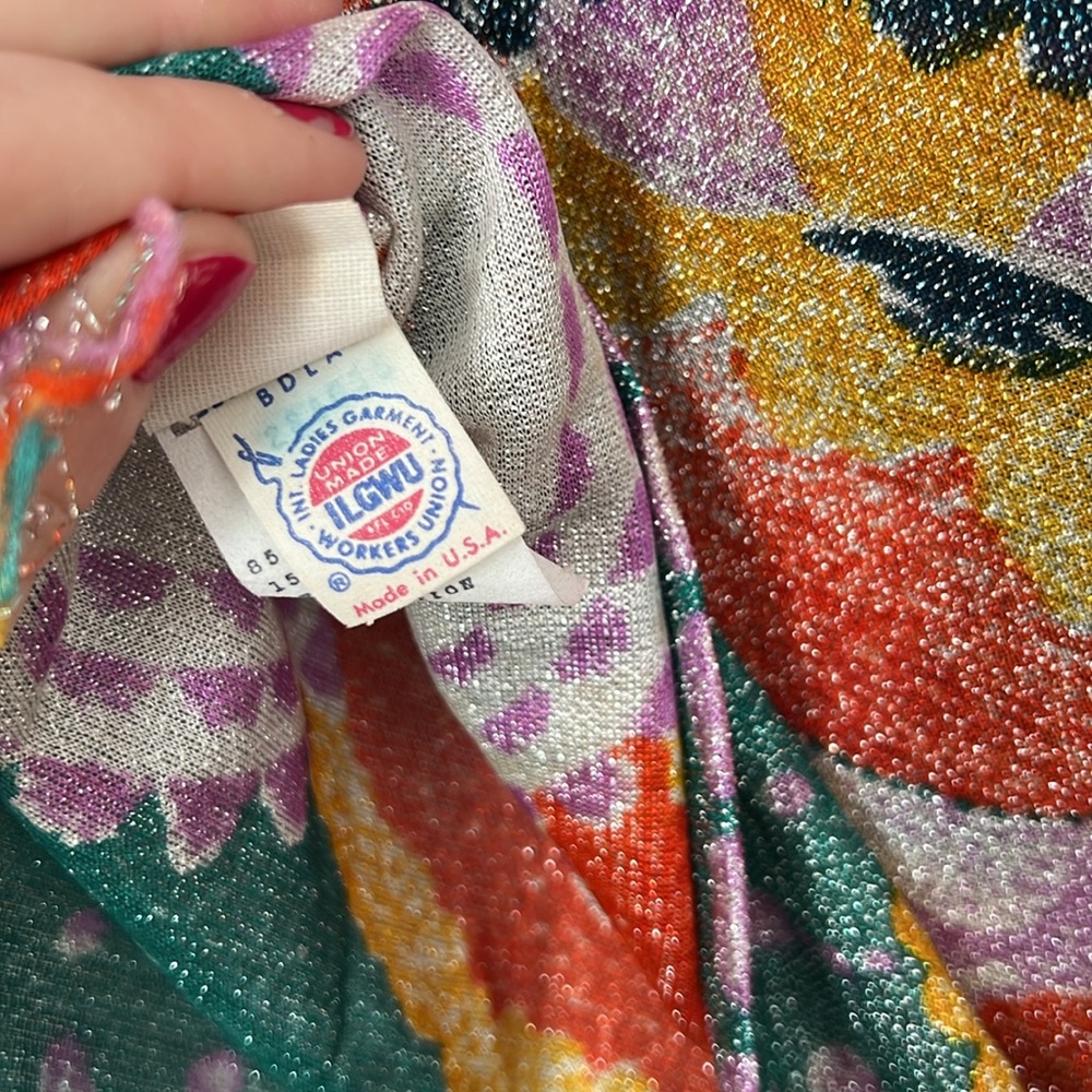 Vintage Susan Thomas Metallic Skirt Set - Picture 10 of 16